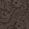 Brown Mushroom Elegant Scroll Cotton Wideback Fabric per yard
